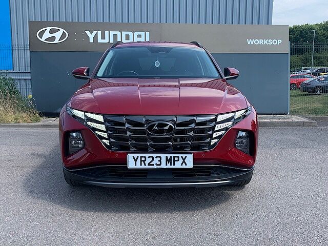 Hyundai TUCSON 1.6 TGDi 48V MHD Premium 5dr 2WD DCT Red