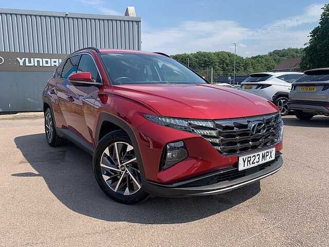 Hyundai TUCSON 1.6 TGDi 48V MHD Premium 5dr 2WD DCT Red