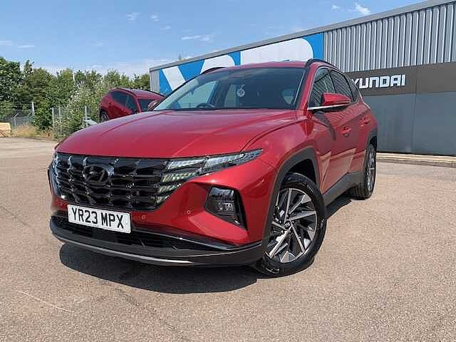 Hyundai TUCSON 1.6 TGDi 48V MHD Premium 5dr 2WD DCT Red