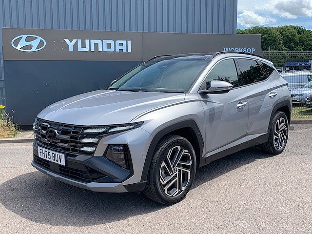 Hyundai TUCSON 1.6T Hybrid Ultimate 5dr Auto Silver
