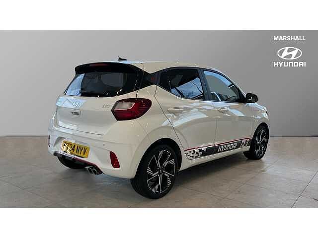 Hyundai I10 I10 1.0T [90] N Line 5dr [Nav] WHITE