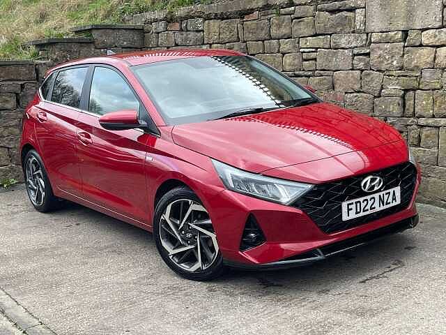 Hyundai I20 1.0T GDi 48V MHD Premium 5dr DCT Red