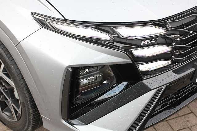 Hyundai TUCSON 1.6T Hybrid N Line 5dr Auto Silver