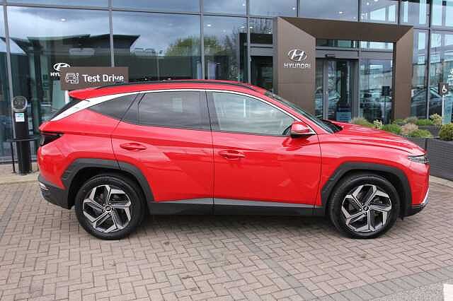 Hyundai TUCSON 1.6 TGDi Hybrid 230 Premium 5dr 2WD Auto Red