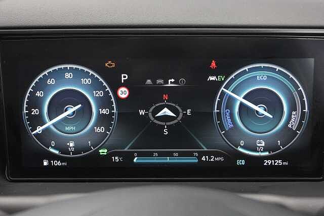 Hyundai TUCSON 1.6 TGDi Hybrid 230 N Line 5dr 2WD Auto Red