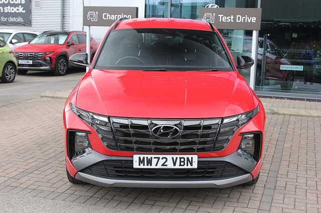 Hyundai TUCSON 1.6 TGDi Hybrid 230 N Line 5dr 2WD Auto Red