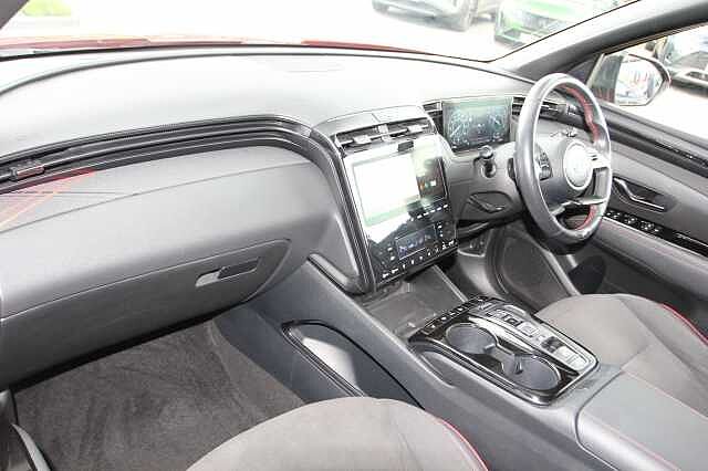 Hyundai TUCSON 1.6 TGDi Hybrid 230 N Line 5dr 2WD Auto Red