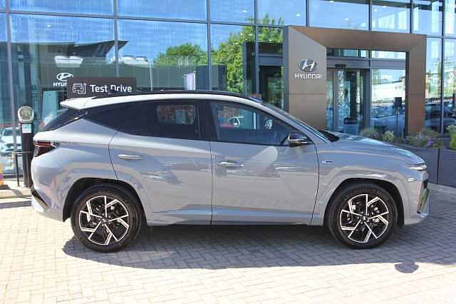 Hyundai TUCSON 1.6T 239 Hybrid N Line Edition 5dr Auto Grey