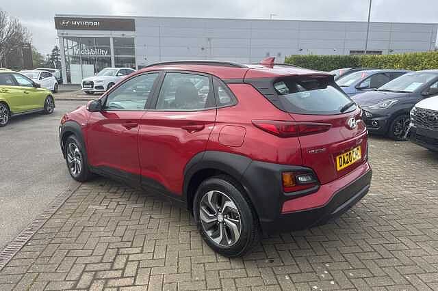 Hyundai KONA 1.6 GDi Hybrid SE 5dr DCT Red