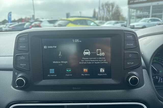 Hyundai KONA 1.6 GDi Hybrid SE 5dr DCT Red