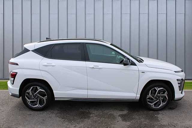 Hyundai KONA 1.6 h-GDi N Line DCT Euro 6 (s/s) 5dr White