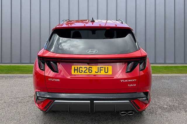 Hyundai TUCSON 1.6T N Line Auto Euro 6 (s/s) 5dr Red