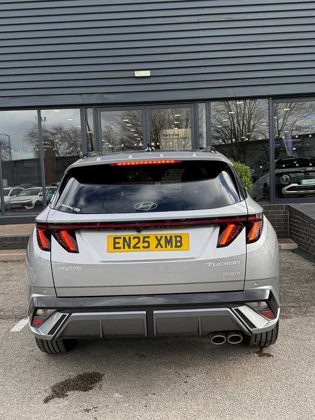 Hyundai TUCSON 1.6 T-GDi 13.8kWh N Line S Auto Euro 6 (s/s) 5dr Silver