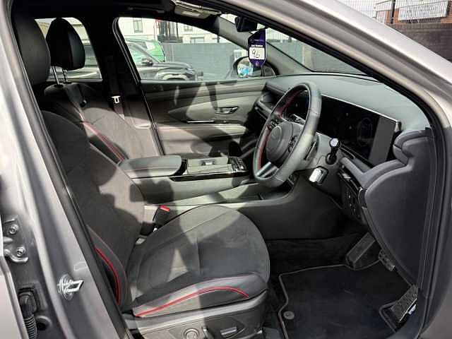 Hyundai TUCSON 1.6 T-GDi 13.8kWh N Line S Auto Euro 6 (s/s) 5dr Silver