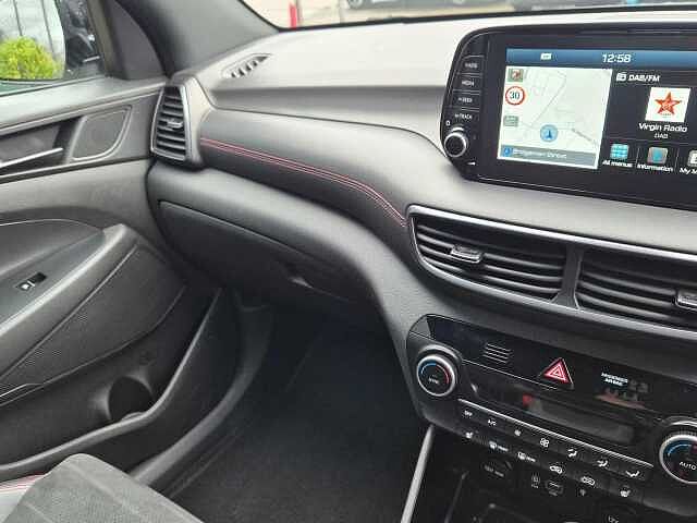 Hyundai TUCSON 1.6 CRDi MHEV N Line SUV 5dr Diesel Hybrid DCT Euro 6 (s/s) (136 ps)