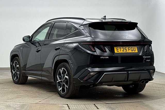 Hyundai TUCSON 1.6 T-GDi 13.8kWh N Line S Auto Euro 6 (s/s) 5dr Black