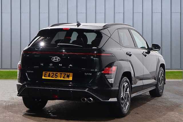 Hyundai KONA 1.6 h-GDi N Line S DCT Euro 6 (s/s) 5dr Black