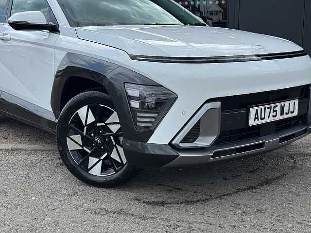 Hyundai KONA 1.6 Hybrid 129 Ultimate 5dr DCT Atlas White
