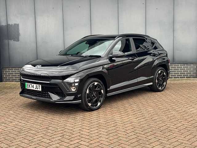 Hyundai KONA 160kW N Line 65kWh 5dr Auto Black