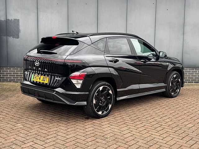Hyundai KONA 160kW N Line 65kWh 5dr Auto Black