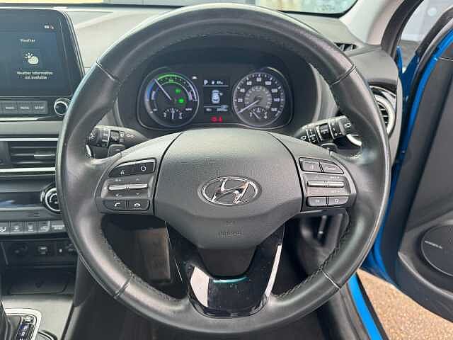 Hyundai KONA 1.6 GDi Hybrid Premium 5dr DCT Blue Lagoon