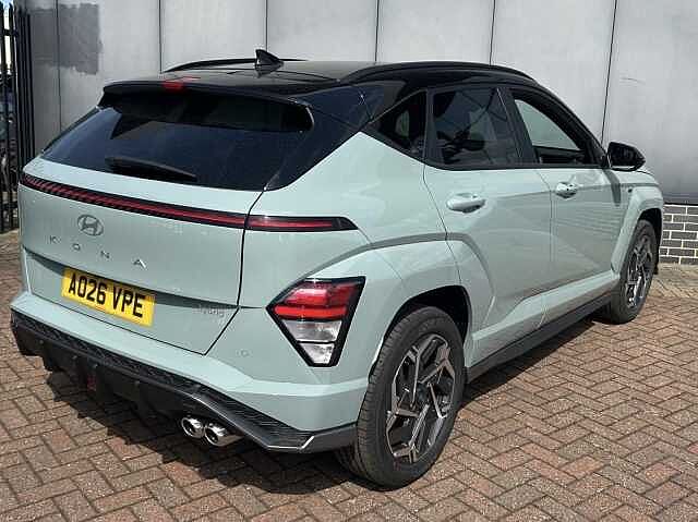 Hyundai KONA 1.6 Hybrid 129 N Line 5dr DCT Merage Green