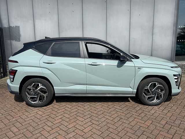 Hyundai KONA 1.6 Hybrid 129 N Line 5dr DCT Merage Green