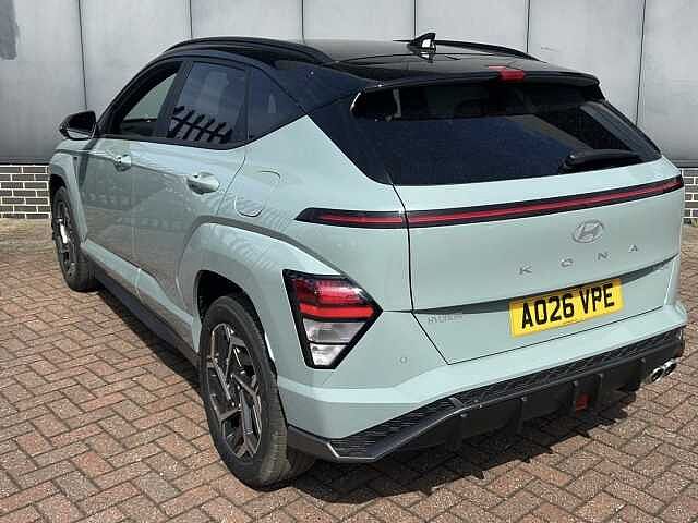 Hyundai KONA 1.6 Hybrid 129 N Line 5dr DCT Merage Green
