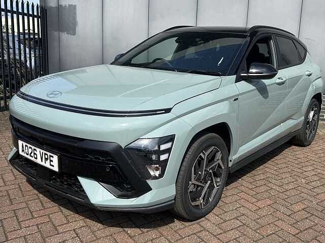 Hyundai KONA 1.6 Hybrid 129 N Line 5dr DCT Merage Green