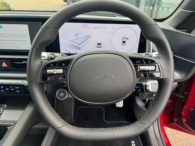 Hyundai IONIQ 6 239kW Ultimate 77kWh 4dr AWD Auto Ultimate Red