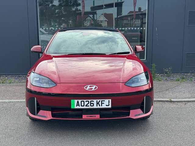 Hyundai IONIQ 6 239kW Ultimate 77kWh 4dr AWD Auto Ultimate Red