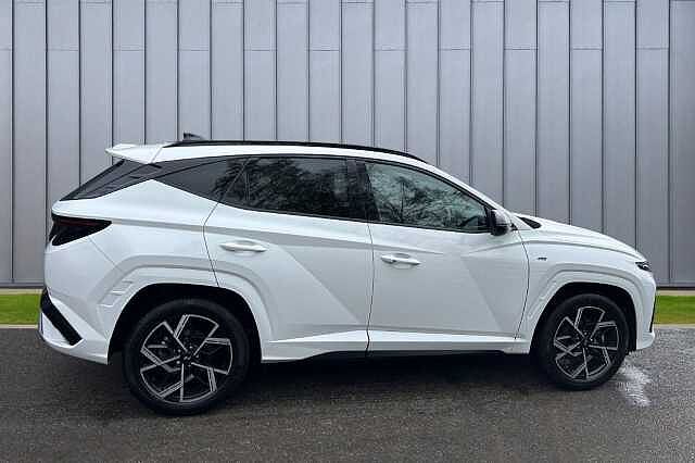 Hyundai TUCSON 1.6 T-GDi N Line Auto Euro 6 (s/s) 5dr White