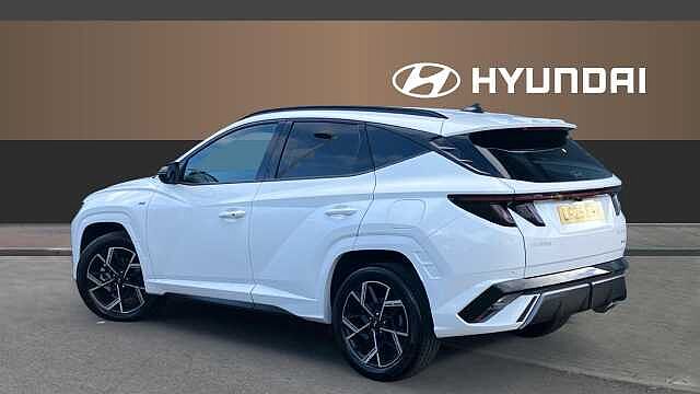 Hyundai TUCSON 1.6T Hybrid N Line 5dr Auto Hybrid Estate White