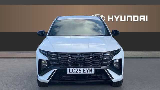 Hyundai TUCSON 1.6T Hybrid N Line 5dr Auto Hybrid Estate White