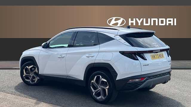 Hyundai TUCSON 1.6 TGDi Hybrid 230 Premium 5dr 2WD Auto Hybrid Estate White