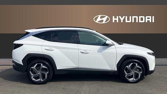 Hyundai TUCSON 1.6 TGDi Hybrid 230 Premium 5dr 2WD Auto Hybrid Estate White