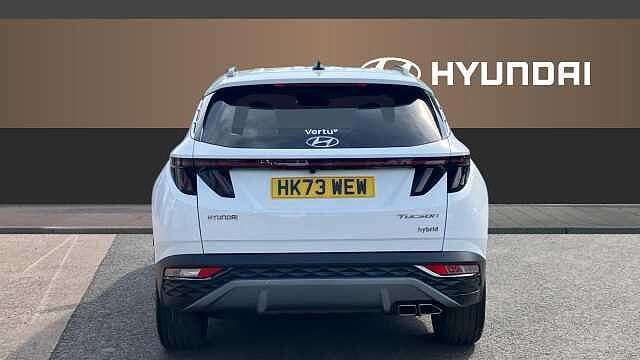 Hyundai TUCSON 1.6 TGDi Hybrid 230 Premium 5dr 2WD Auto Hybrid Estate White
