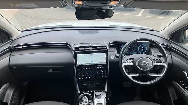 Hyundai TUCSON 1.6 TGDi Hybrid 230 Premium 5dr 2WD Auto Hybrid Estate White