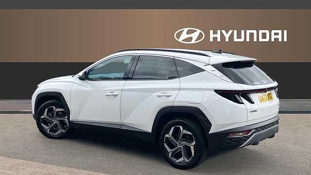 Hyundai TUCSON 1.6 TGDi Hybrid 230 Premium 5dr 2WD Auto Hybrid Estate White