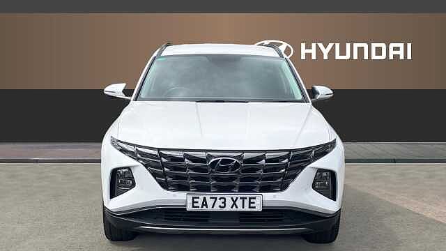 Hyundai TUCSON 1.6 TGDi Hybrid 230 Premium 5dr 2WD Auto Hybrid Estate White