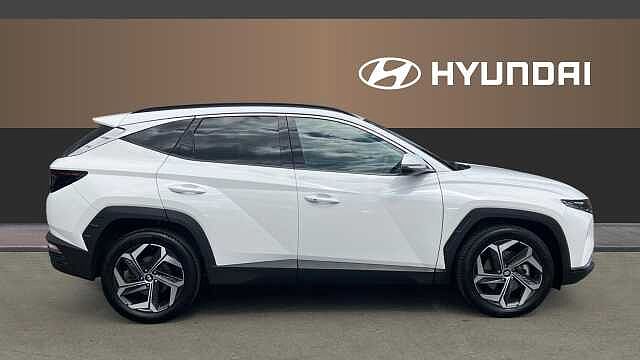 Hyundai TUCSON 1.6 TGDi Hybrid 230 Premium 5dr 2WD Auto Hybrid Estate White