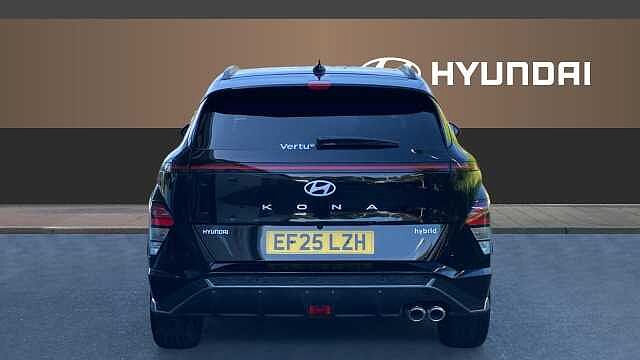Hyundai KONA 1.6 Hybrid 129 N Line 5dr DCT Hybrid Hatchback Black