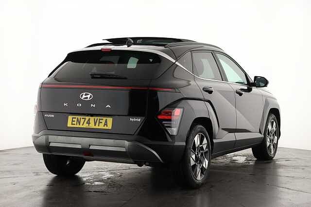 Hyundai KONA 1.6 Hybrid 129 Ultimate 5dr DCT Black