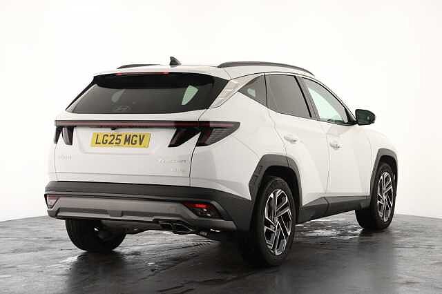Hyundai TUCSON 1.6T Hybrid Ultimate 5dr Auto White