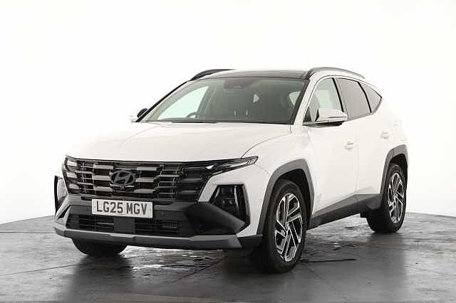Hyundai TUCSON 1.6T Hybrid Ultimate 5dr Auto White