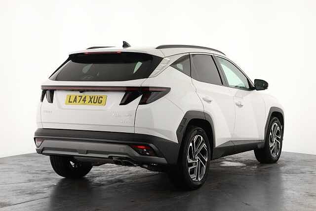 Hyundai TUCSON 1.6T Hybrid Ultimate 5dr Auto White