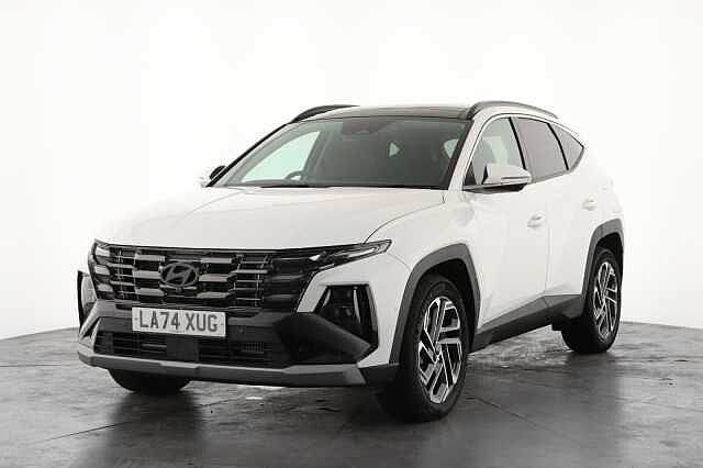 Hyundai TUCSON 1.6T Hybrid Ultimate 5dr Auto White