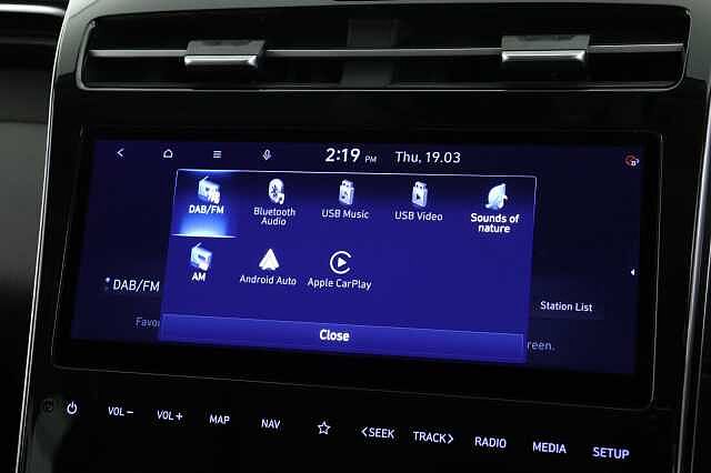 Hyundai TUCSON 1.6 TGDi Hybrid 230 SE Connect 5dr 2WD Auto Silver