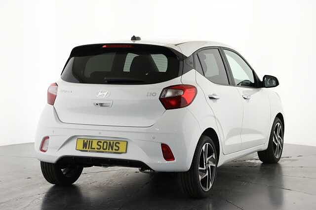 Hyundai I10 1.2 [79] Premium 5dr Auto [Nav] Special solid paint - Atlas white
