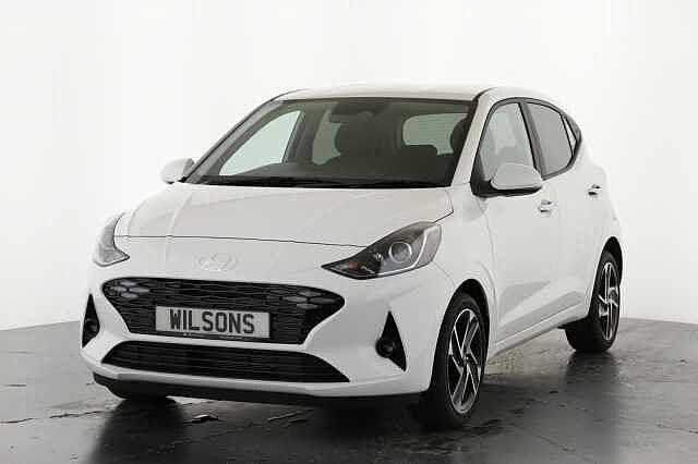 Hyundai I10 1.2 [79] Premium 5dr Auto [Nav] Special solid paint - Atlas white